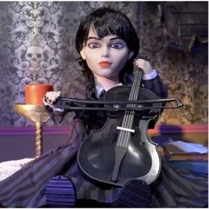 Wednesday Addams 13’ Musical Addams Tabletop Animatronic Prop